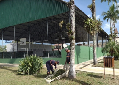 Secretaria de Meio Ambiente realiza serviços de manutenção, roçada e limpeza nesta segunda-feira (05/05)