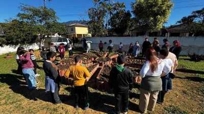Morretes expande projeto de hortas escolares com tecnologia e educação ambiental