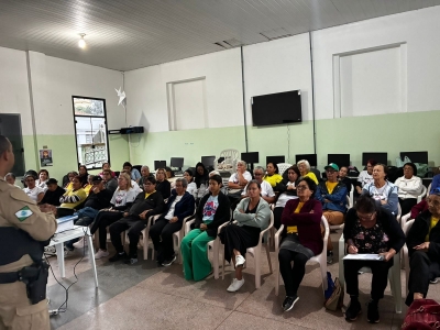 Prefeitura de Morretes promove ação do Agosto Lilás em parceria com a Patrulha Maria da Penha
