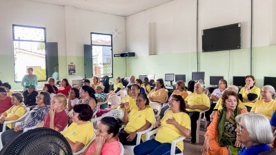 Grupo da Melhor Idade de Morretes (MIMO) participa de palestra sobre prevenção ao suicídio no Setembro Amarelo