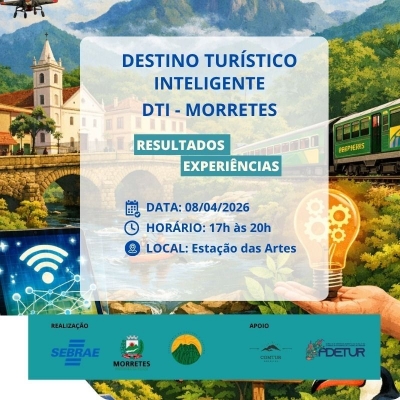 Lançamento de experiências turísticas do programa DTI será realizado em Morretes