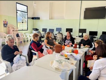 Grupo Mãos que Acolhem, atividades manuais